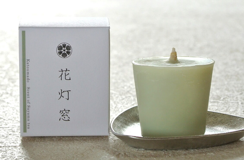56本入り ローソク 蝋燭  日本最大のブランド 茶葉の香りのろうそく グリーンティー  抹茶 茶葉 キャンドル  ギフト プレゼント ネコポス